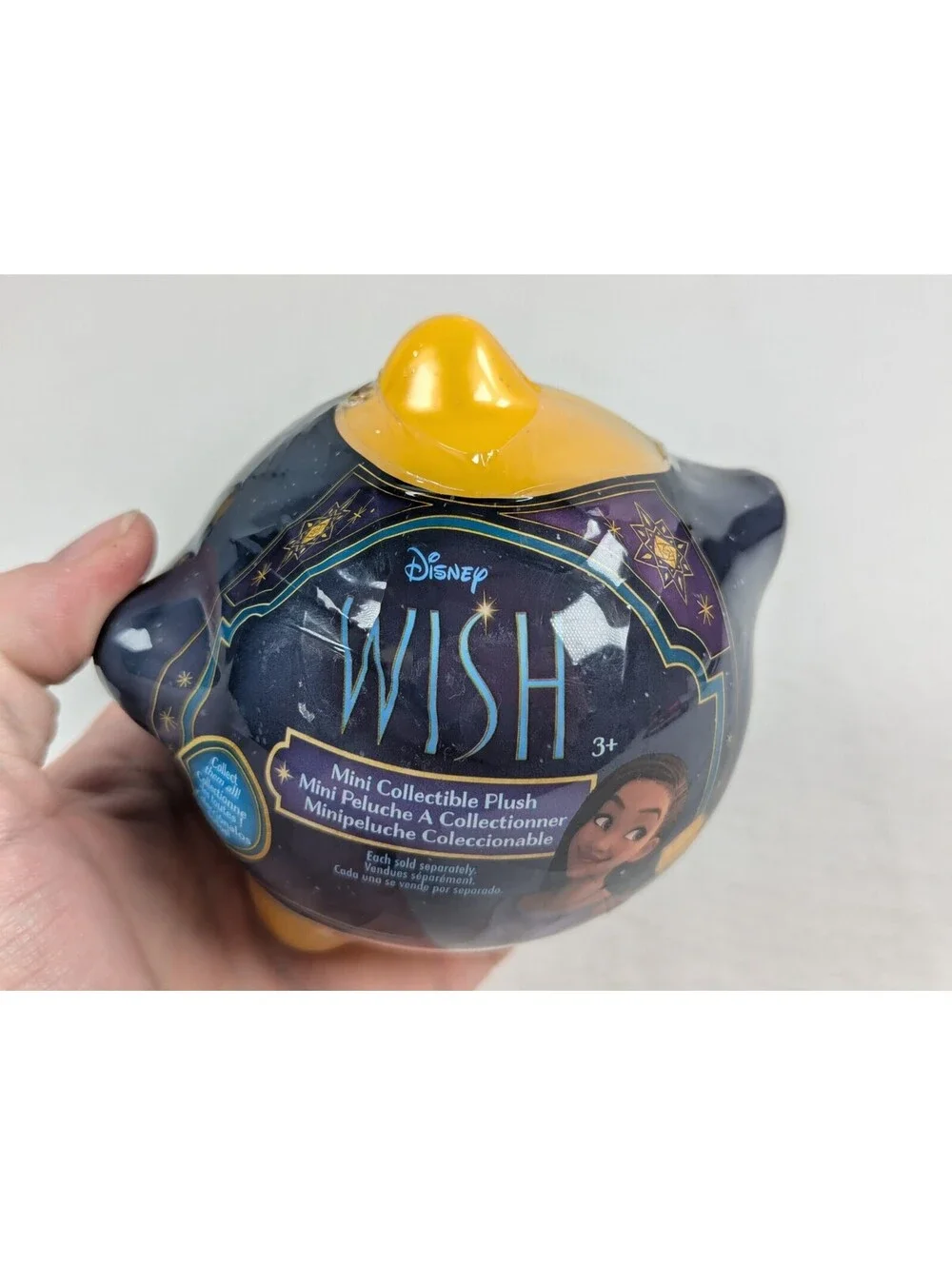 x3 - Disney - WISH - Mystery Star Capsule - Mini Collectible Plush - 3 Pack